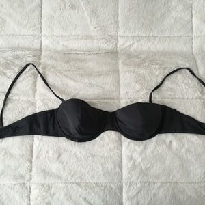 J. Crew Grey bikini top